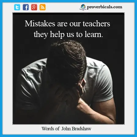 Mistakes Proverbs