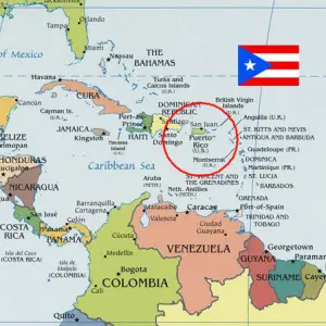 map of Puerto Rico 